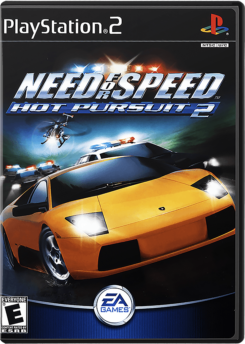 Need for Speed Hot Pursuit 2 box art for Playstation 2